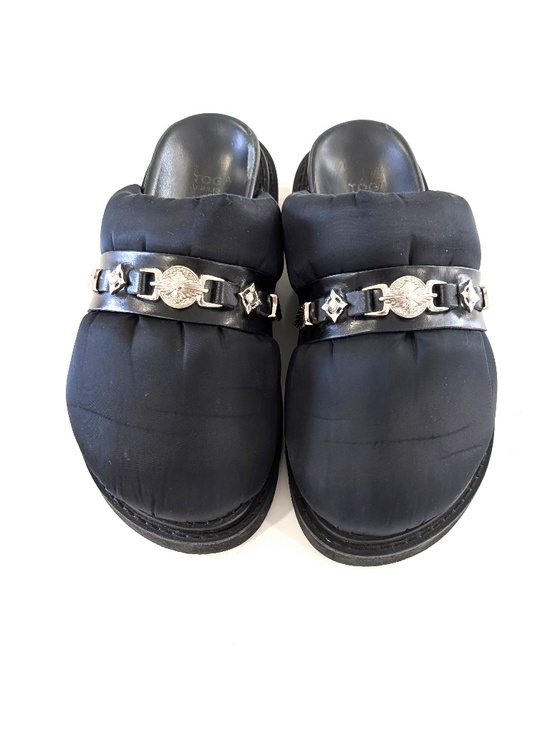 Toga Virilis Black Nylon Mules Mens Size 10 44 Western Hardware Portugal AJ1292 main image 9